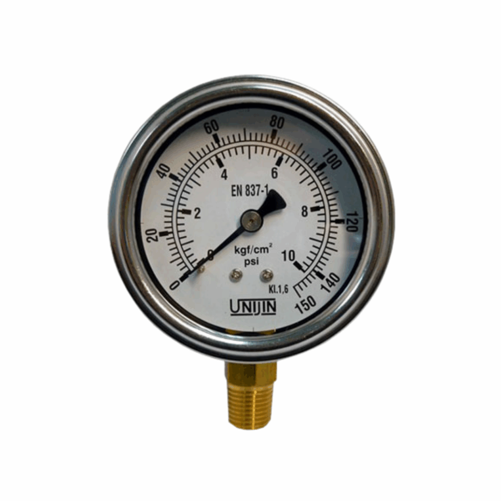 🛠️ Pressure Gauge UNIJIN รุ่น P250 / P251 – เกจวัดแรงดันมาตรฐานอุตสาหกรรม