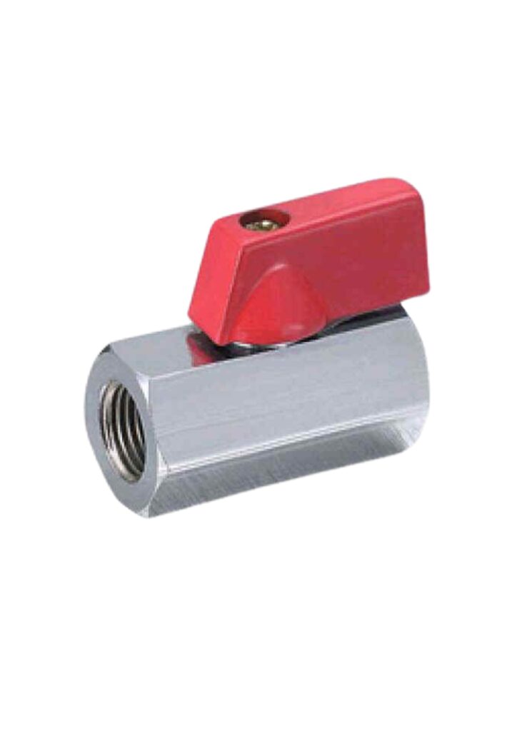ARITA Mini Ball Valve วาล์วมินิทองเหลืองชุบโครเมียม เกลียว BSPT
